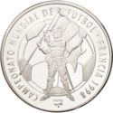 10 Pesos (16th World Championship Football 1998 France)