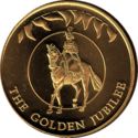 50 Pence (Queen's Golden Jubilee - Gold)