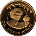 50 Pence (Queen's Golden Jubilee - Gold)