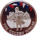 50 Pence (Queen's Golden Jubilee - Silver - Color)