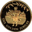 50 Pence (Queen's Golden Jubilee - Gold)