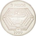 2 Pesos (100th Birth Anniversary of writer Jorge Luis Borges)