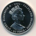 50 Pence (Queen's Golden Jubilee - Silver)