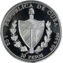 10 Pesos (5th Centennial Dyiscovery of America - Christop...