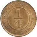 ¼ Piastres (reduced size)