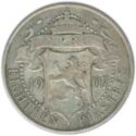 18 Piastres (crowned shield with lion rampant)