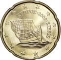 20 Euro Cent (Kyrenia ship)