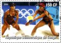 Olympic Games in Athenes Elaine Voungs and Holly McPeak