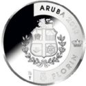 5 Florin (40th Anniversary of Anthem and Flag - 30th Anniversary of Status Aparte)