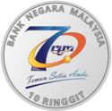 10 Ringgit (The 70th anniversary of Radio and Television Malaysia)