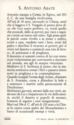"Anthony the Abbot", Aci Sant'Antonio, B.N. Marconi - Genova (IT), Sicily - Saints (M), 1864592