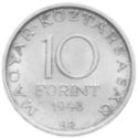10 Forint (Centenary of 1848 Revolution - István Széchenyi)