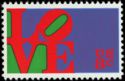 Love Greetings Stamp 1973