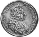 3 Kroner (Death of king Christian V - Accession of Frederik IV)