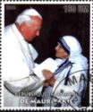 John Paul II and Mother Teresa