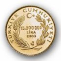 15,000,000 Lira (Mount Nemrud - Nemrut Dağı - Çiyayê Nemrûdê)