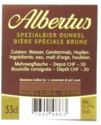 Egger Bier Albertus dunkel