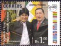 Presidents Evo Morales and Hugo Chávez (1954-2013)