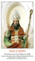 "Casto Bishop and Martyr", Calvi Risorta, Mincione Grafiche - Sparanise (IT), Campania - Saints (M)