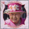 Queen Elizabeth II (wearing pink)