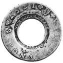 5 Shillings (Holey dollar)