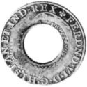 5 Shillings (Holey dollar)