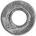 5 Shillings (Holey dollar)