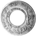 5 Shillings (Holey dollar)