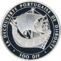 100 Francs (Portuguese Nao Ship)