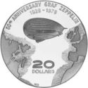 20 Dollars (Independence and 50th Anniversary of Graf Zeppelin)