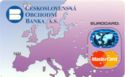 ČeskoSlovenská Obchodní Banka - EUROCARD