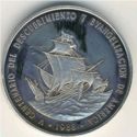 1 Peso (500th Ann. Discover. & Evang. - Sailing ship)