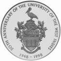 10 Dollars (50th Anniversary of the University of the West Indies)