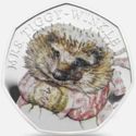 50 Pence (Mrs Tiggy-Winkle - Silver)
