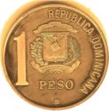 1 Peso (500th Ann. Discover. & Evang. - Sailing ship)