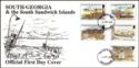 Views of South Georgia (FDC)