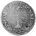 2 Reales (Type II Countermark)