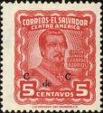 General G. Barrios - overprint C de C