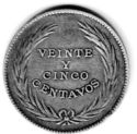 25 Centavos (Veinte y cinco)