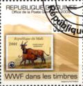 WWF Stamps on Stamps - Giant Eland
