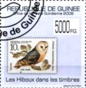 Owls Stamps on Stamps - Barn Owl (Tyto alba)