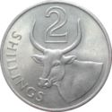 2 Shillings (African Domestic Ox)