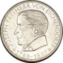 5 Mark (100th death year poet Joseph von Eichendorff - J)