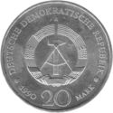 20 Mark (Opening of the Brandenburg Gate 22.12.1989 - Silver editon)
