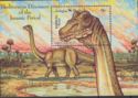 Herbivorous Dinosaurs of the Jurassic Period - Overprinted