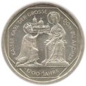10 Mark (1200th Ann. Founding the Cathedral in Aachen by Charlemagne)