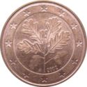 5 Euro Cent (5 leaves oak tree - A, D, F, G, J)