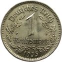 1 Reichsmark (A, B, D, E, F, G, J)