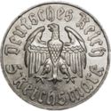 5 Reichsmark (450th Anniversary of Martin Luther - A-J)