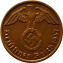 2 Reichspfennig (A, B, D, E, F, G, J)
